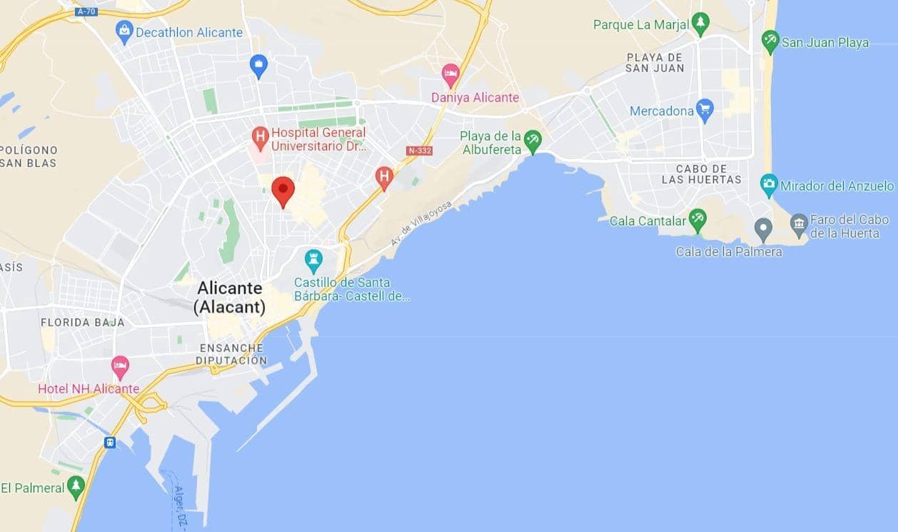 3 makuuhuone Asunto myytävänä paikassa Alicante kaupunki - 235 000 € (Ref: 6840887)