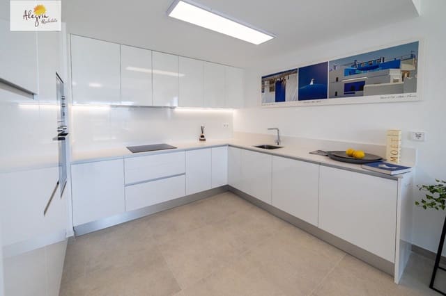 3 makuuhuone Huoneisto myytävänä paikassa Gran Alacant, Santa Pola mukana uima-altaan - 405 000 € (Ref: 7091026)