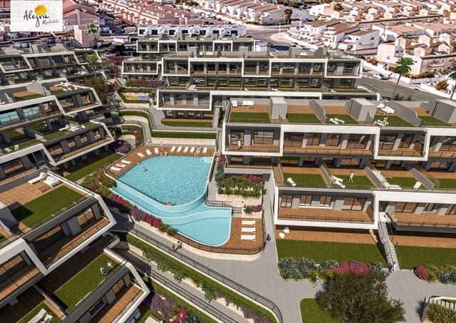 3 makuuhuone Huoneisto myytävänä paikassa Gran Alacant, Santa Pola mukana uima-altaan - 405 000 € (Ref: 7091026)