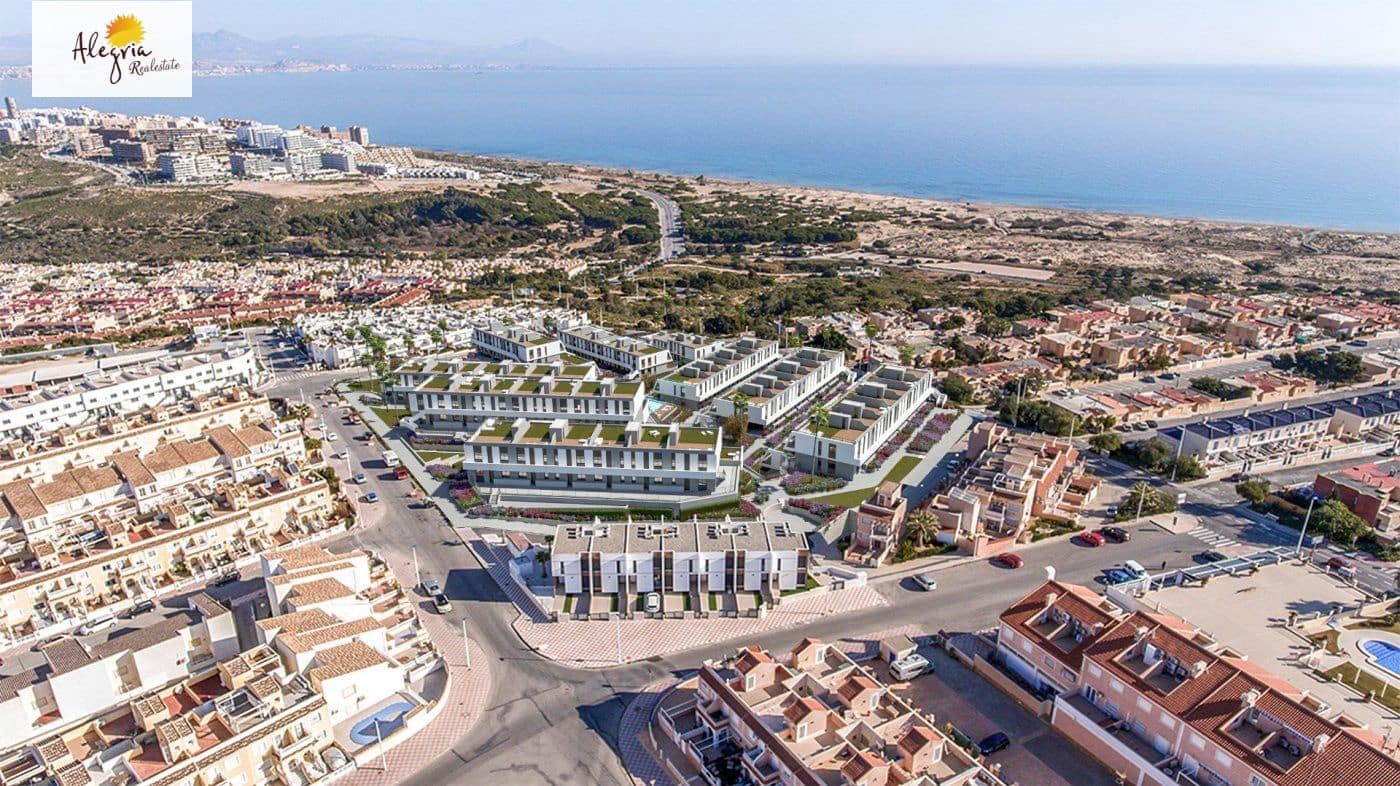 3 makuuhuone Huoneisto myytävänä paikassa Gran Alacant mukana uima-altaan - 405 000 € (Ref: 7091026)