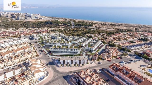 3 makuuhuone Huoneisto myytävänä paikassa Gran Alacant, Santa Pola mukana uima-altaan - 405 000 € (Ref: 7091026)