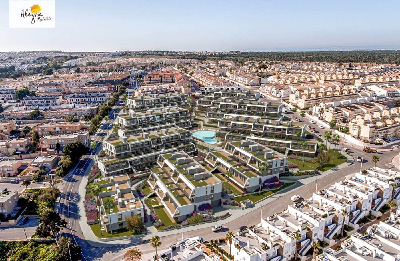 3 makuuhuone Huoneisto myytävänä paikassa Gran Alacant mukana uima-altaan - 405 000 € (Ref: 7091026)