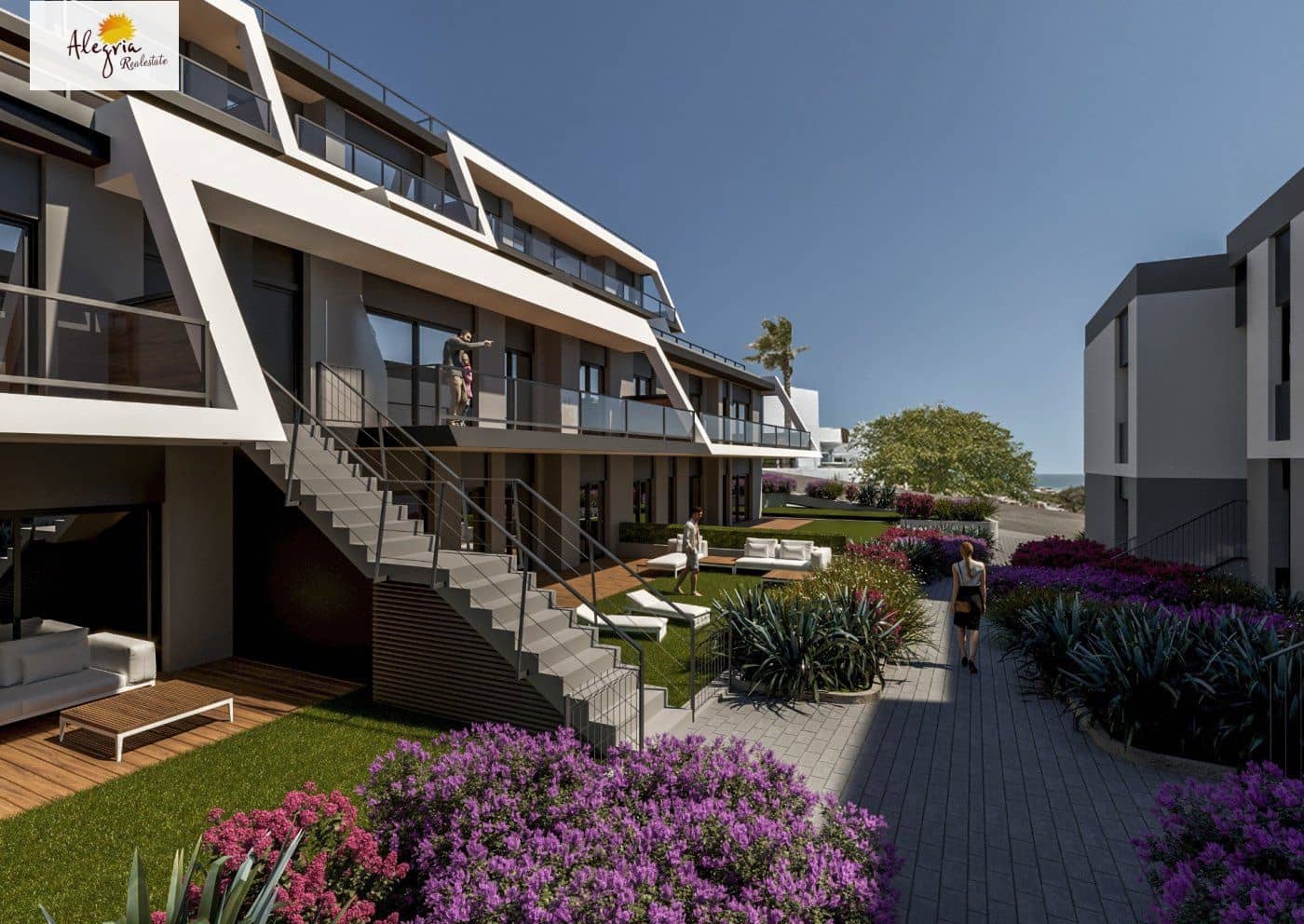 3 makuuhuone Huoneisto myytävänä paikassa Gran Alacant mukana uima-altaan - 405 000 € (Ref: 7091026)