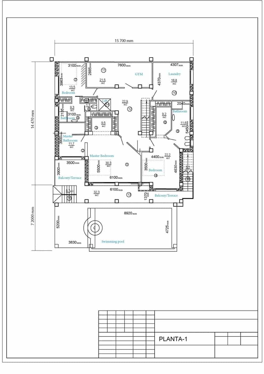 4 sovrum Villa till salu i Altea med pool garage - 2 450 000 € (Ref: 7497217)
