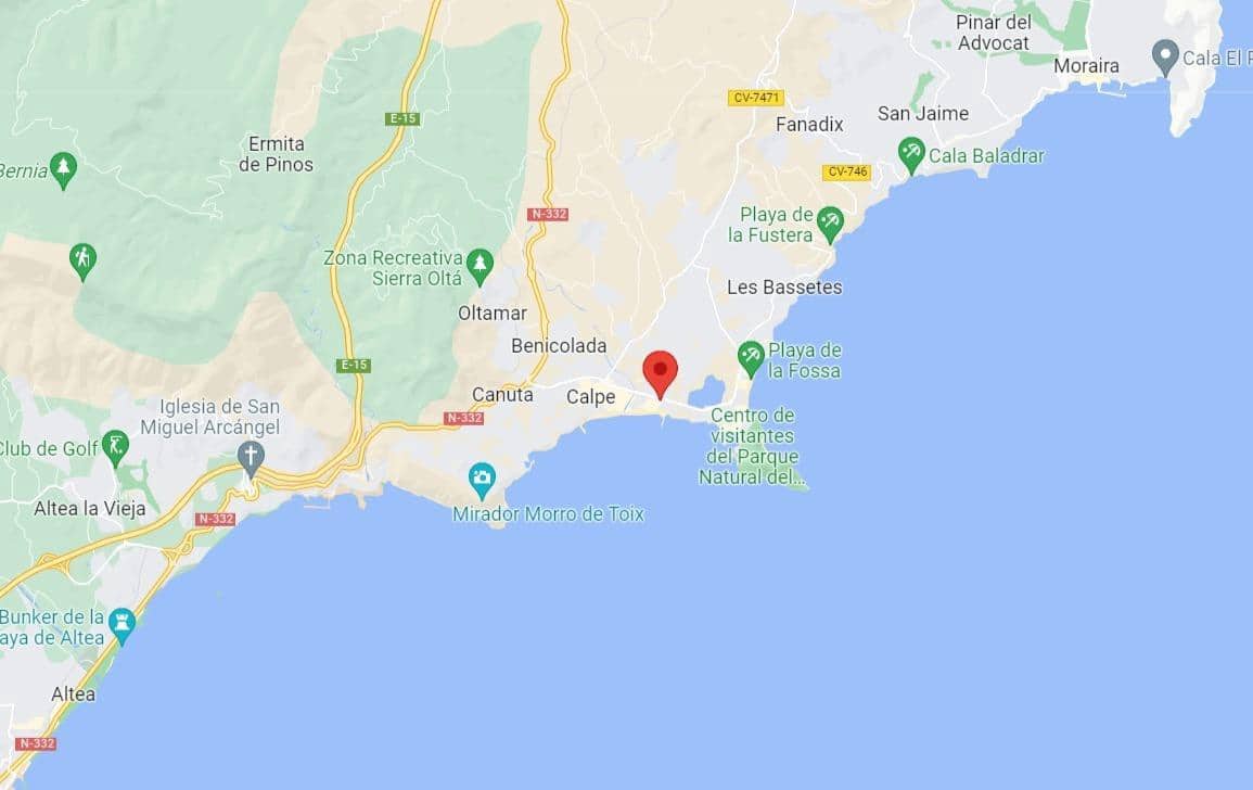 2 quarto Apartamento para venda em Calpe / Calp com piscina garagem - 430 000 € (Ref: 7594614)