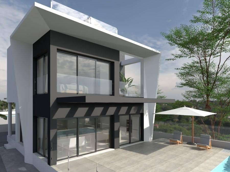 3 soveværelse Villa til salg i La Villajoyosa / Vila Joiosa med swimmingpool garage - € 685.000 (Ref: 7803370)
