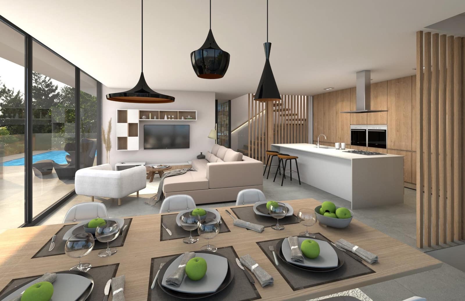 5 sypialnia Willa na sprzedaż w Naquera z basenem garażem - 1 500 000 € (Ref: 8214117)