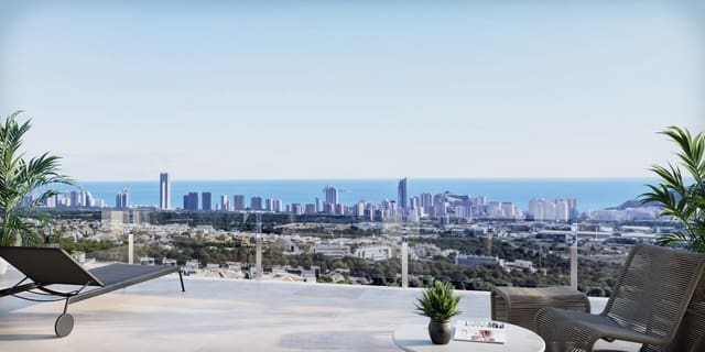 4 makuuhuone Huvila myytävänä paikassa Finestrat mukana uima-altaan 
autotalli - 2 500 000 € (Ref: 8595323)