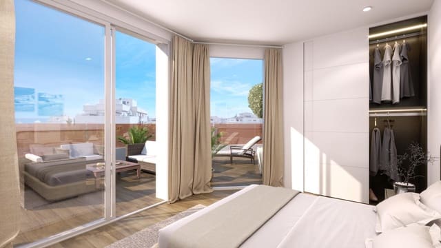 2 makuuhuone Kattohuoneisto myytävänä paikassa Carolinas Bajas, Alicante kaupunki mukana uima-altaan - 325 000 € (Ref: 8599894)