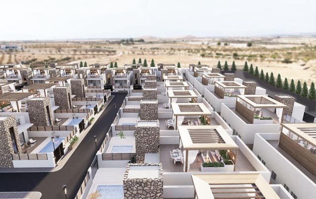 3 soveværelse Villa til salg i Las Palas, Fuente Alamo de Murcia med swimmingpool - € 379.845 (Ref: 8708099)