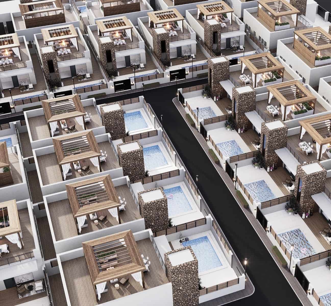 3 soveværelse Villa til salg i Las Palas med swimmingpool - € 379.845 (Ref: 8708099)