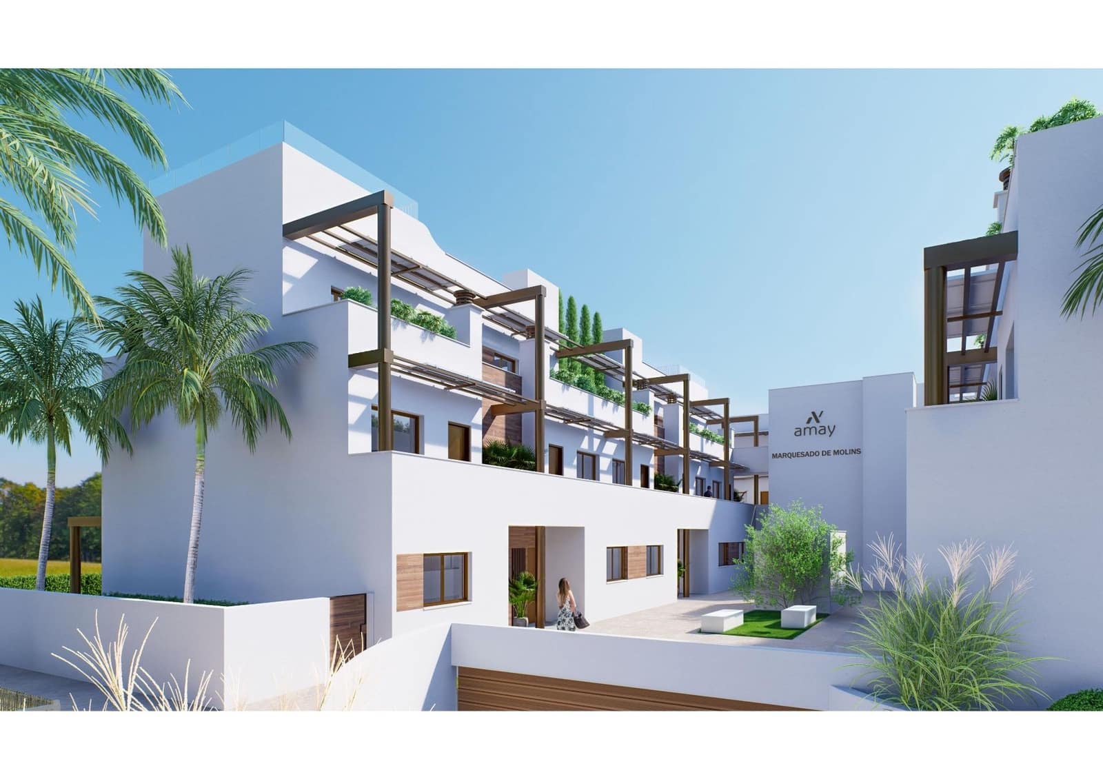 2 sypialnia Bungalow na sprzedaż w El Mojon z basenem garażem - 359 000 € (Ref: 8715570)