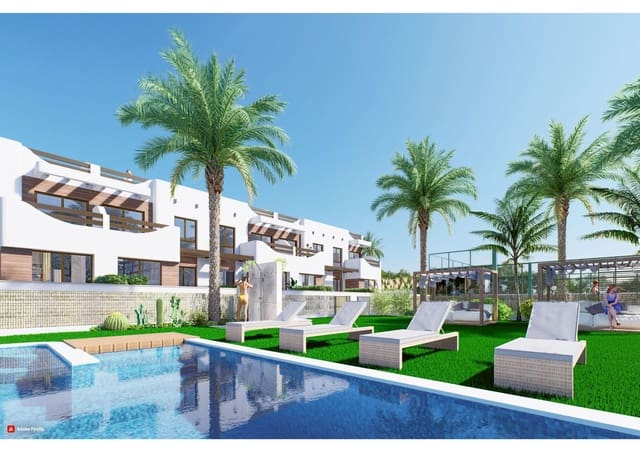 2 sypialnia Bungalow na sprzedaż w El Mojon, Pilar de la Horadada z basenem garażem - 359 000 € (Ref: 8715570)