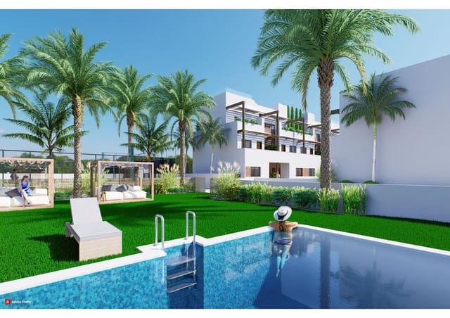 2 sypialnia Bungalow na sprzedaż w El Mojon, Pilar de la Horadada z basenem garażem - 359 000 € (Ref: 8715570)