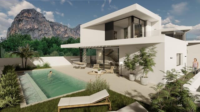 3 Zimmer Villa zu verkaufen in Polop mit Pool Garage - 715.000 € (Ref: 8896800)