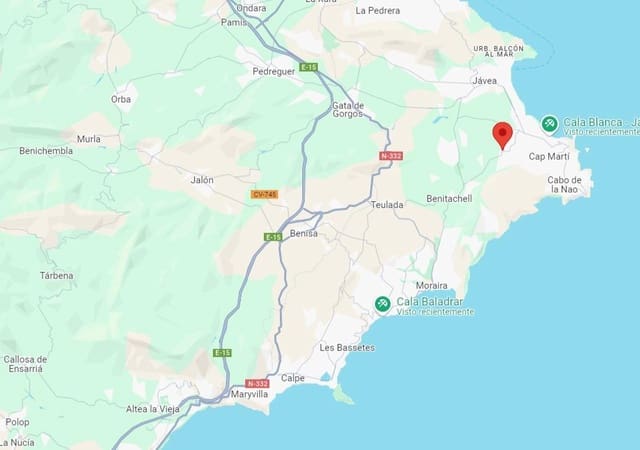 4 makuuhuone Huvila myytävänä paikassa Cap Martí - El Tossalet - Pinomar, Javea / Xàbia mukana uima-altaan 
autotalli - 1 780 000 € (Ref: 8950675)