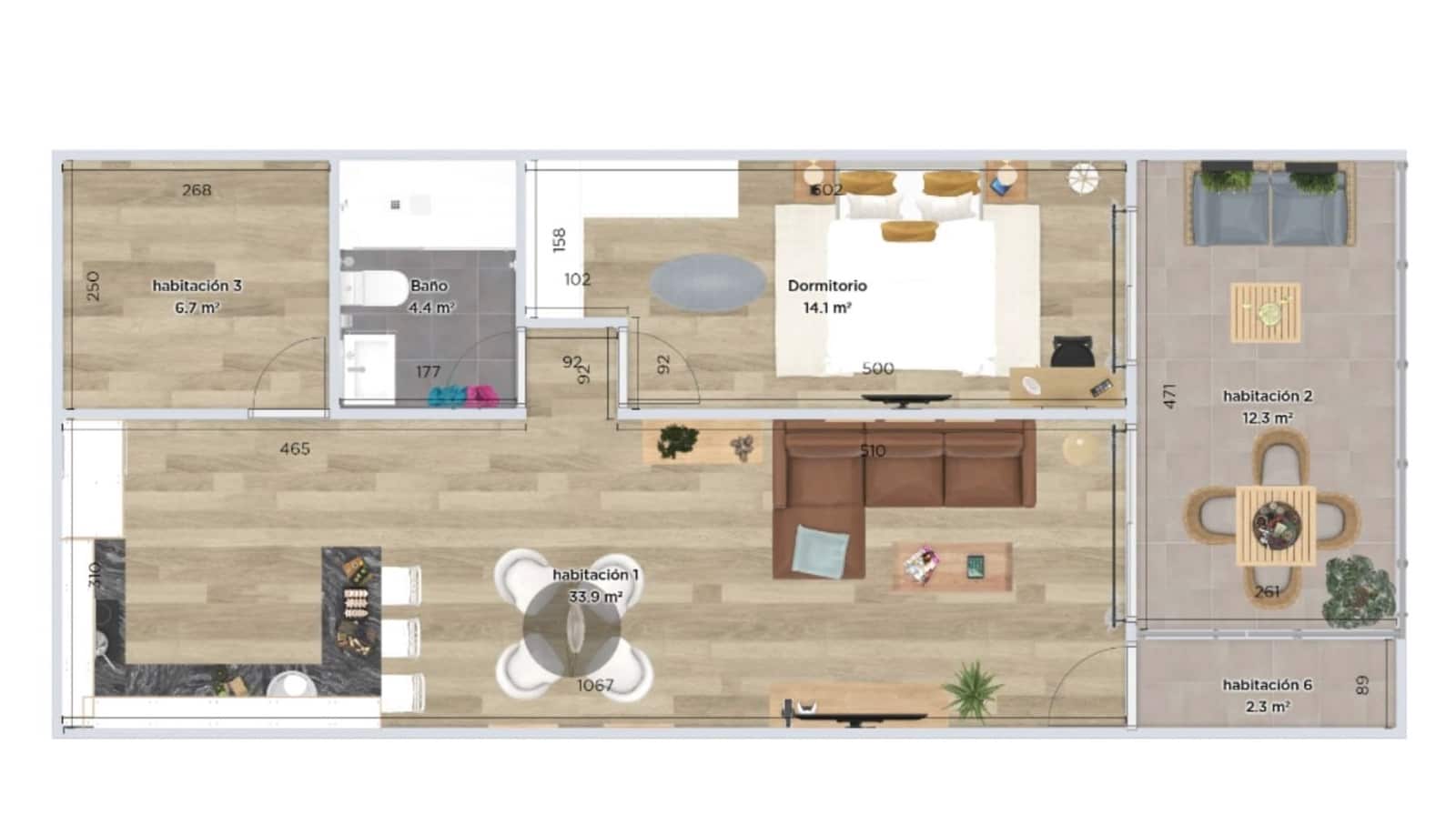 Apartamento de 2 habitaciones en San Pedro del Pinatar en venta con garaje - 136.000 € (Ref: 8972444)