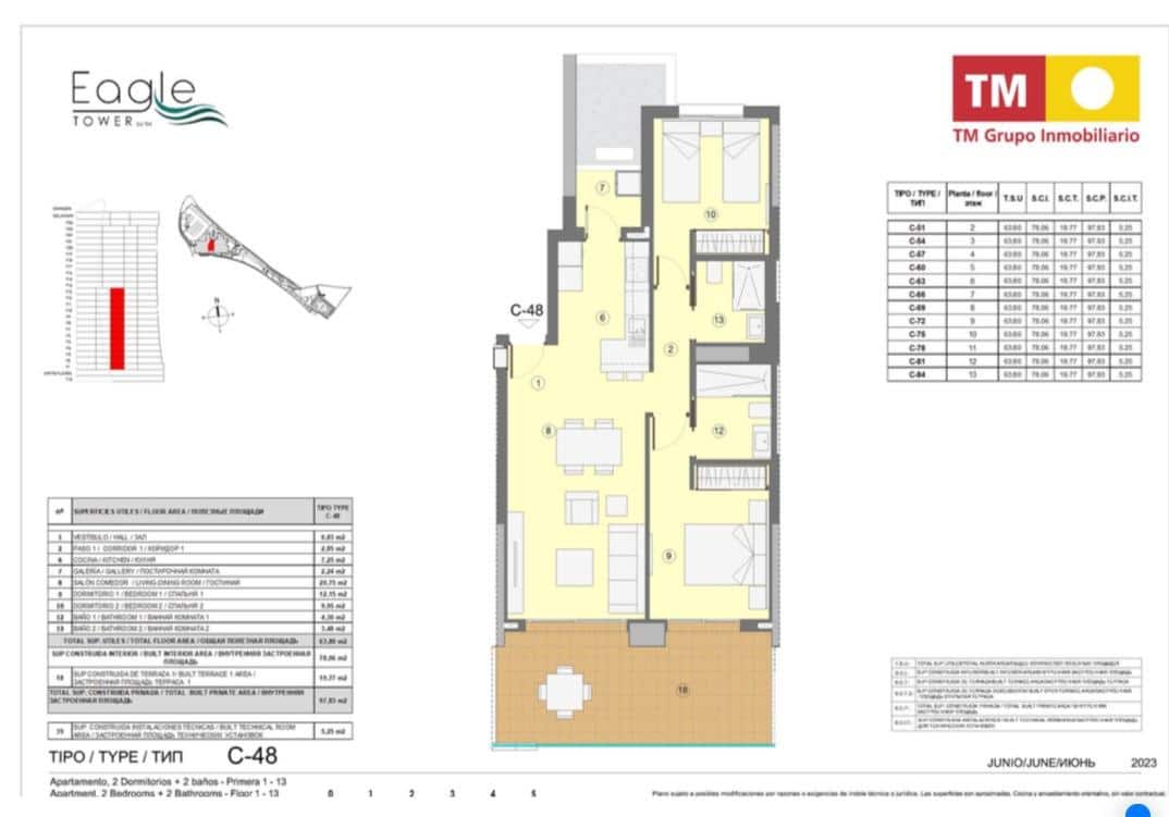 2 bedroom Apartment for sale in Benidorm with pool - € 433,000 (Ref: 8999521)