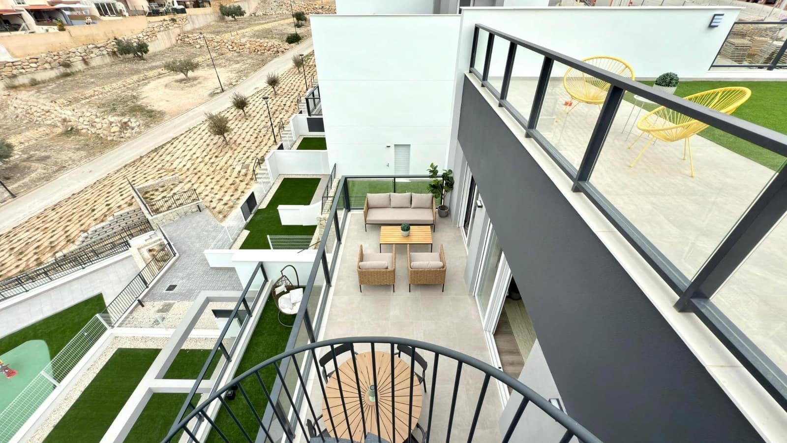 3 makuuhuone Kattohuoneisto myytävänä paikassa Finestrat - 449 000 € (Ref: 9051001)