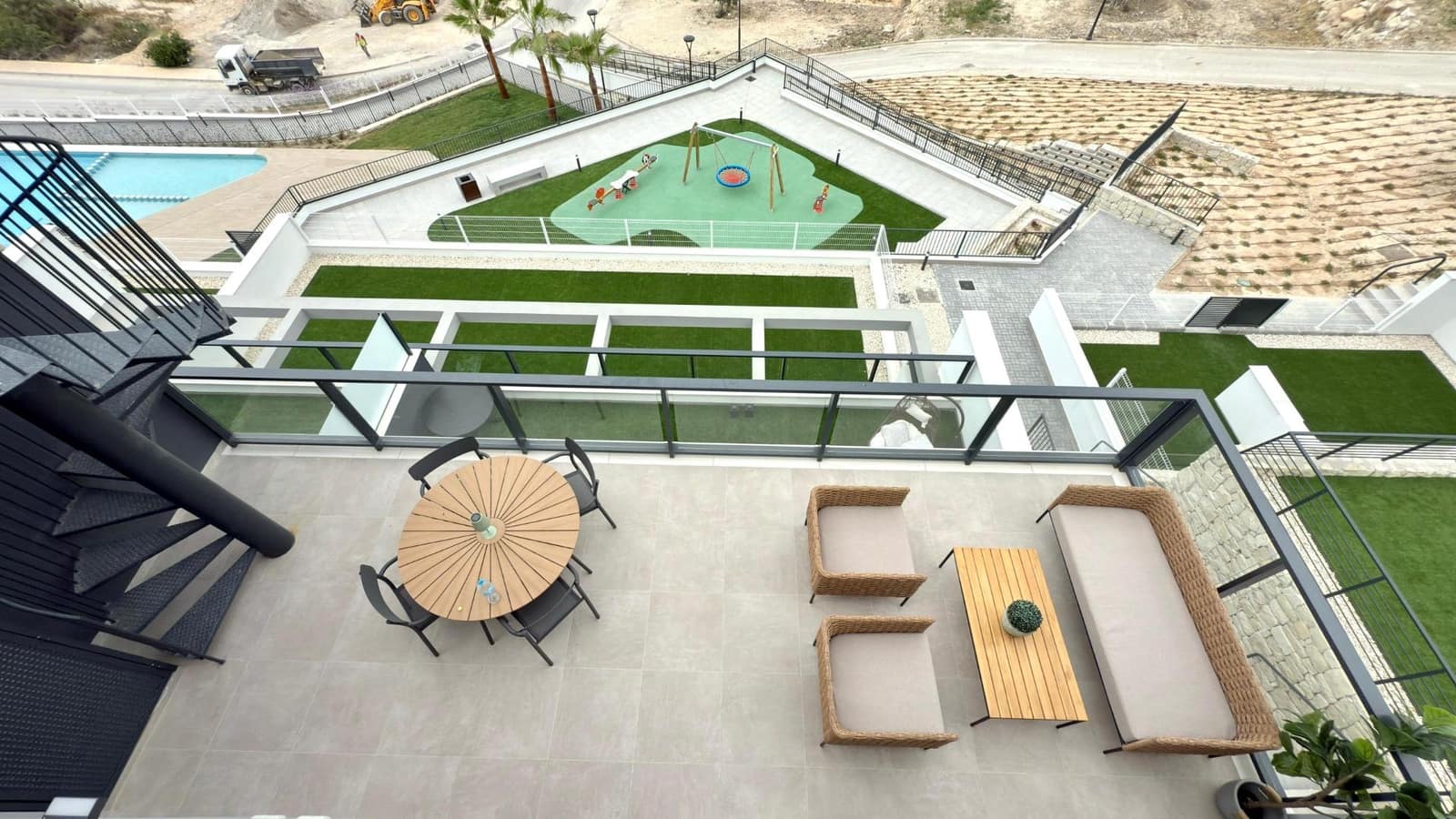 3 makuuhuone Kattohuoneisto myytävänä paikassa Finestrat - 449 000 € (Ref: 9051001)