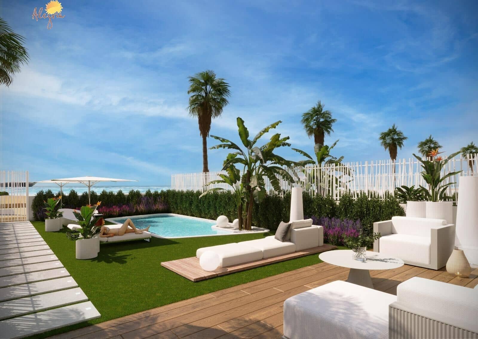 3 chambre Appartement à vendre à La Manga del Mar Menor avec piscine - 519 000 € (Ref: 9062319)