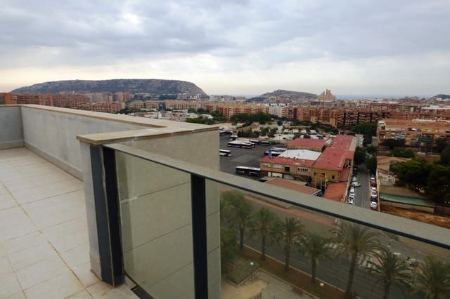 4 soverom Penthouse til salgs i Alicante by med svømmebasseng garasje - € 412 000 (Ref: 9110269)