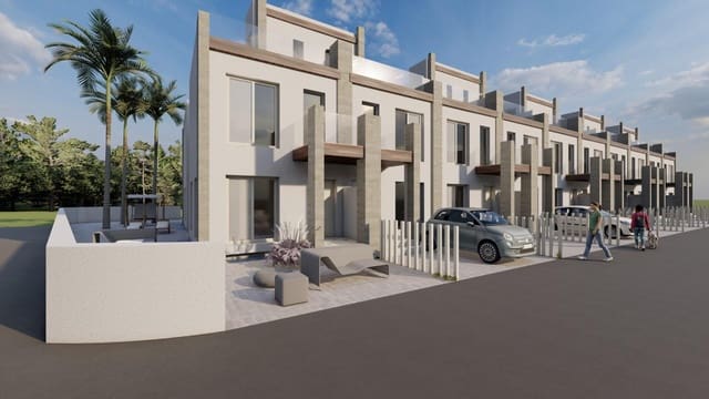 2 sovrum Radhus till salu i Gran Alacant, Santa Pola - 299 000 € (Ref: 9124979)