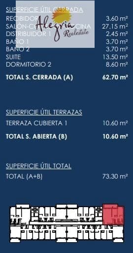 2 soveværelse Lejlighed til salg i Valencia by - € 346.000 (Ref: 9137055)