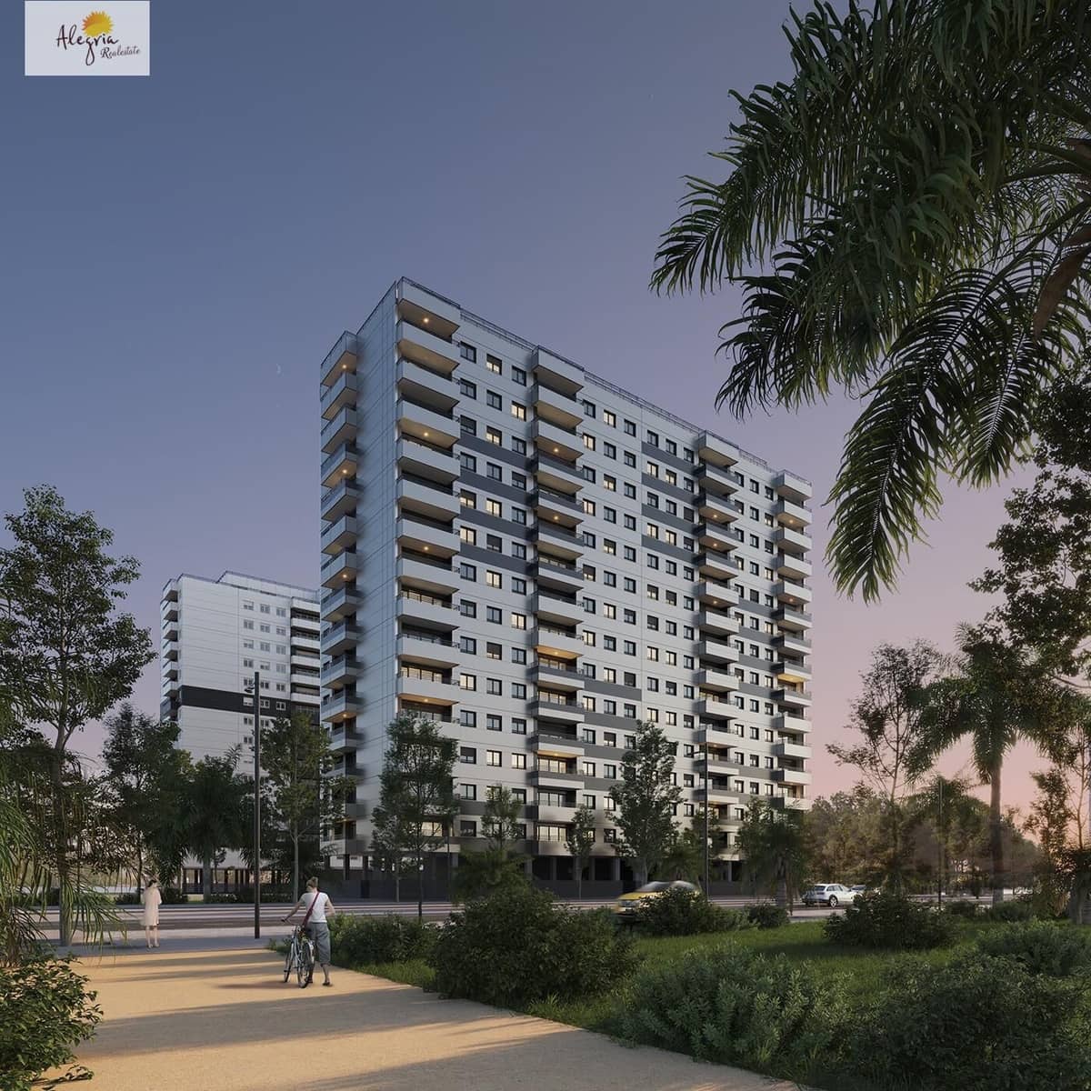 2 soveværelse Lejlighed til salg i Valencia by - € 346.000 (Ref: 9137055)