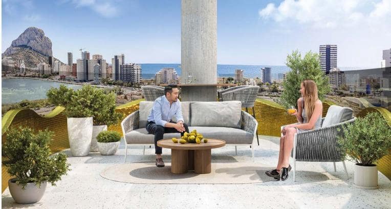 3 soveværelse Lejlighed til salg i Calpe / Calp med swimmingpool - € 600.000 (Ref: 9262588)