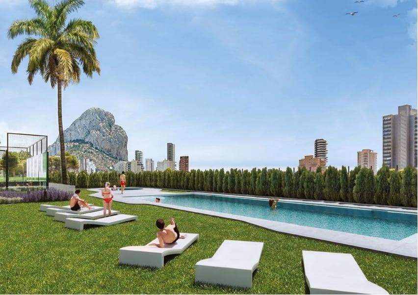 3 soveværelse Lejlighed til salg i Calpe / Calp med swimmingpool - € 600.000 (Ref: 9262588)