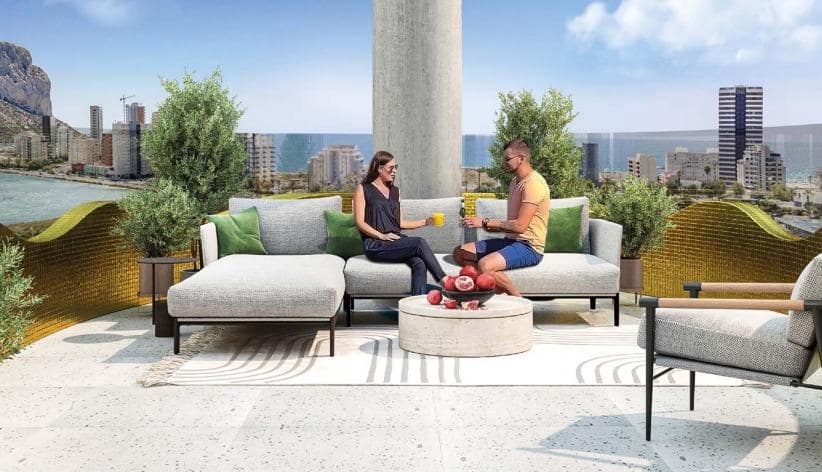 3 soveværelse Lejlighed til salg i Calpe / Calp med swimmingpool - € 600.000 (Ref: 9262588)