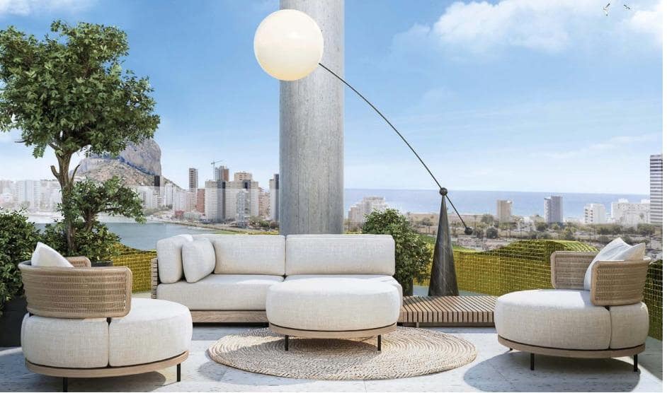 3 soveværelse Lejlighed til salg i Calpe / Calp med swimmingpool - € 600.000 (Ref: 9262588)