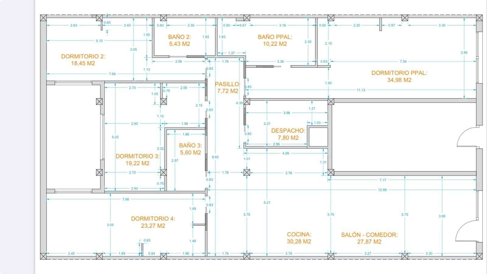5 makuuhuone Huoneisto myytävänä paikassa Alicante kaupunki - 160 000 € (Ref: 9296888)