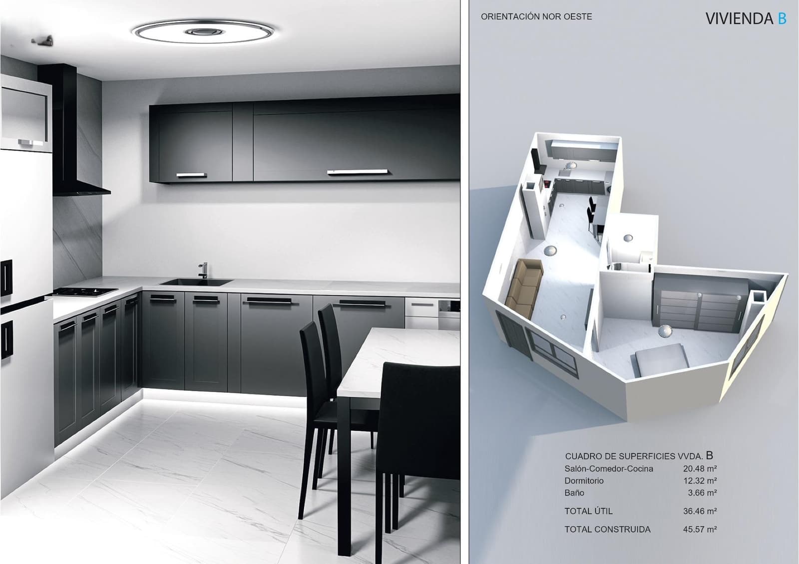 Apartamento de 1 habitación en La Mata en venta - 136.000 € (Ref: 9310891)