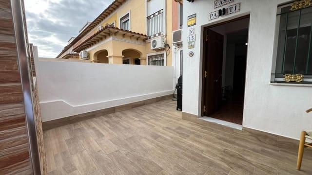 2 sypialnia Dom szeregowy na sprzedaż w El Chaparral - La Siesta - La Torreta, Torrevieja z basenem - 156 900 € (Ref: 9312862)