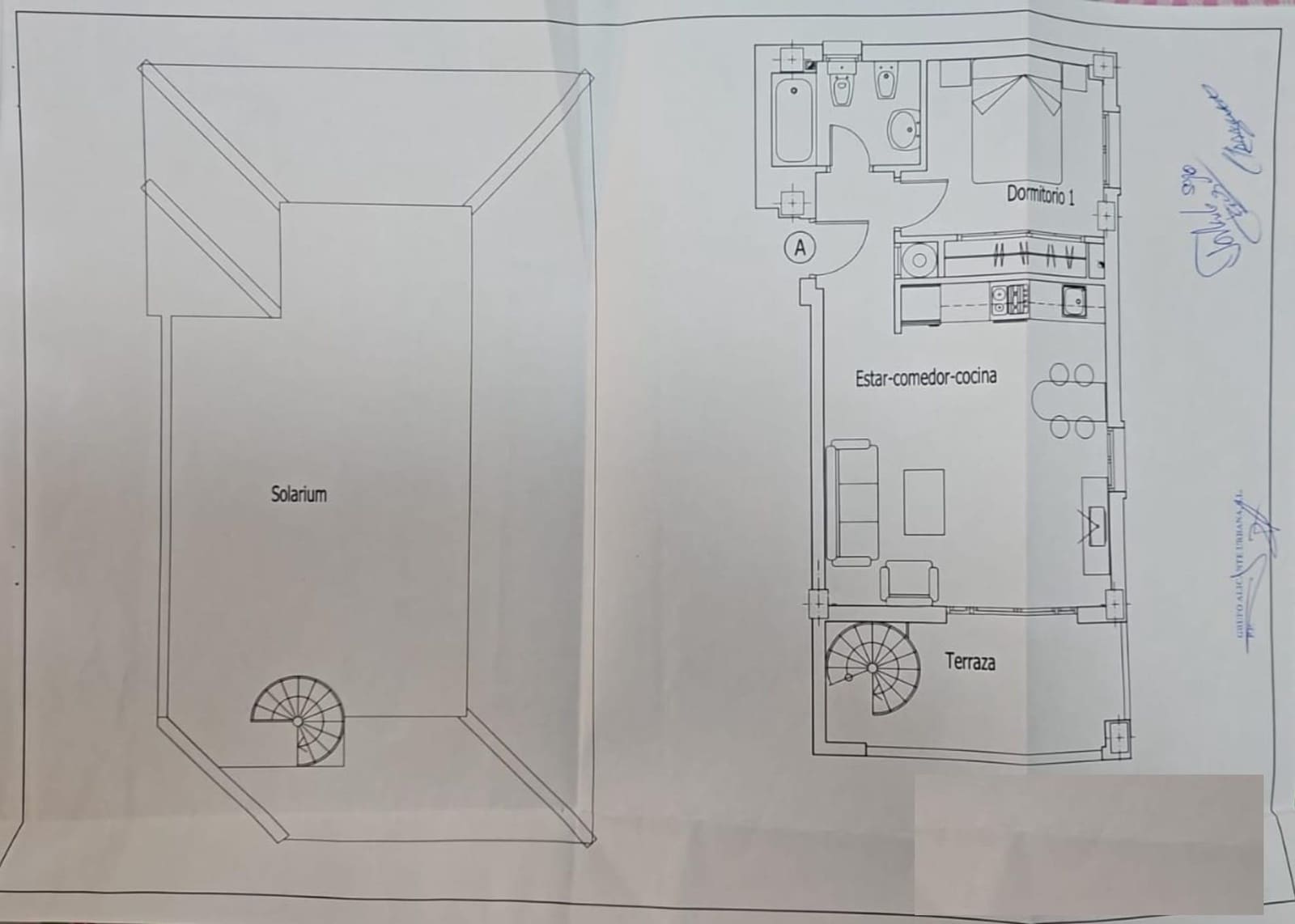 1 soveværelse Penthouse til salg i Muchamiel / Mutxamel med swimmingpool garage - € 175.000 (Ref: 9334963)