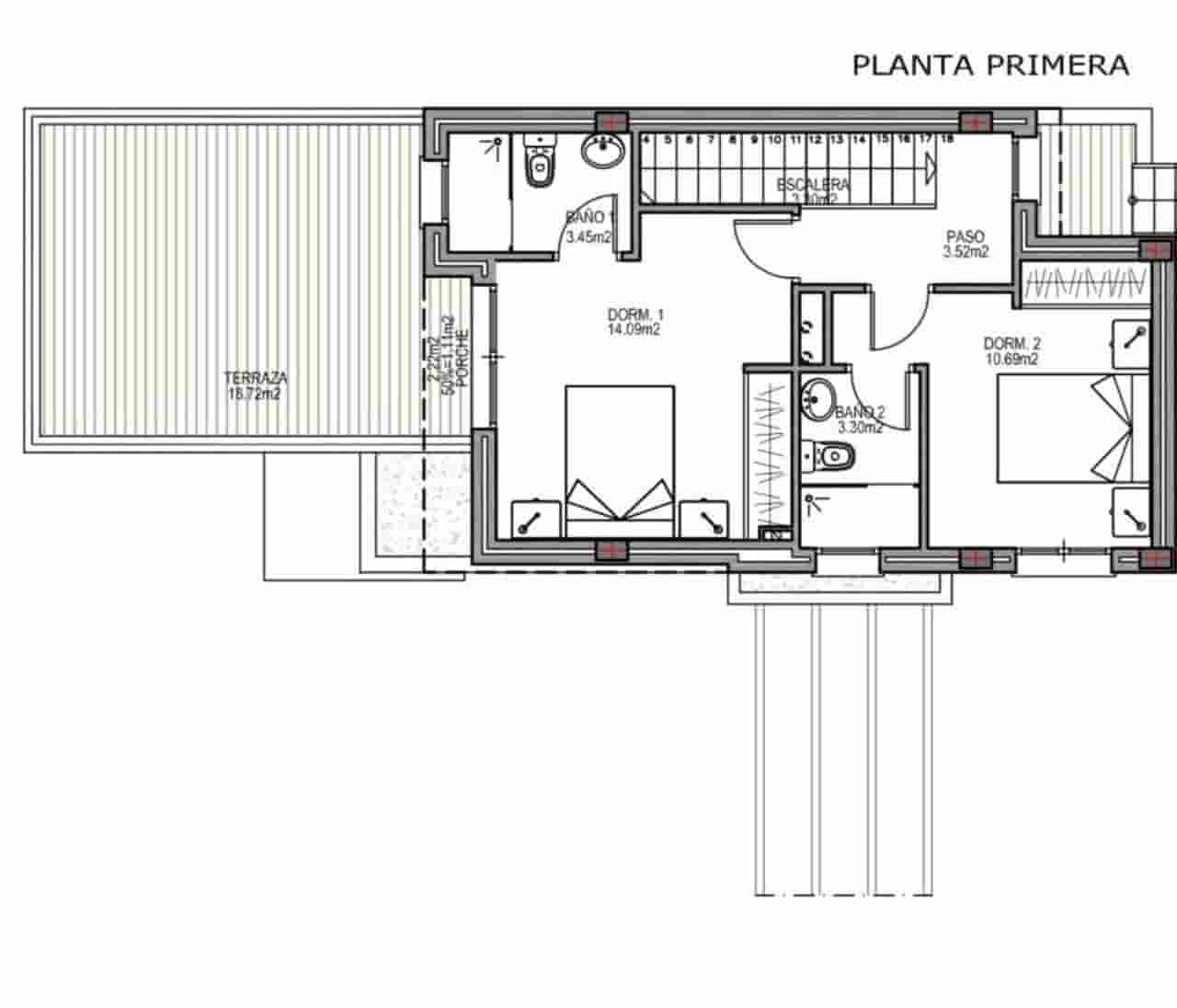 3 bedroom Villa for sale in Polop with pool - € 489,000 (Ref: 9344774)