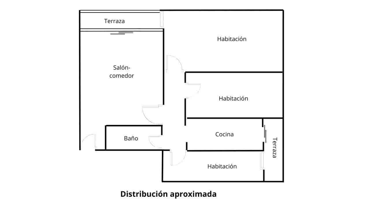 3 sovrum Takvåning till salu i Madrid stad - 470 000 € (Ref: 9422430)