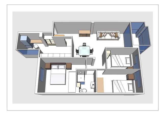 3 sypialnia Mieszkanie na sprzedaż w Alcorcón - 279 000 € (Ref: 9452124)