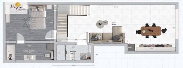 2 sypialnia Komercyjne na sprzedaż w Carolinas Bajas, Miasto Alicante / Alacant - 83 000 € (Ref: 9602649)
