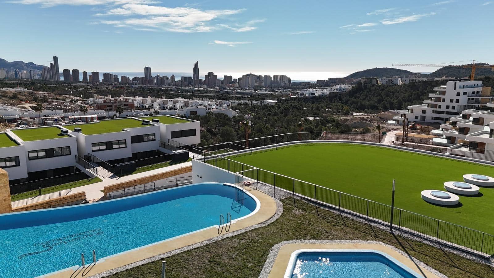 2 slaapkamer Flat te koop in Finestrat met zwembad - € 495.000 (Ref: 9619228)