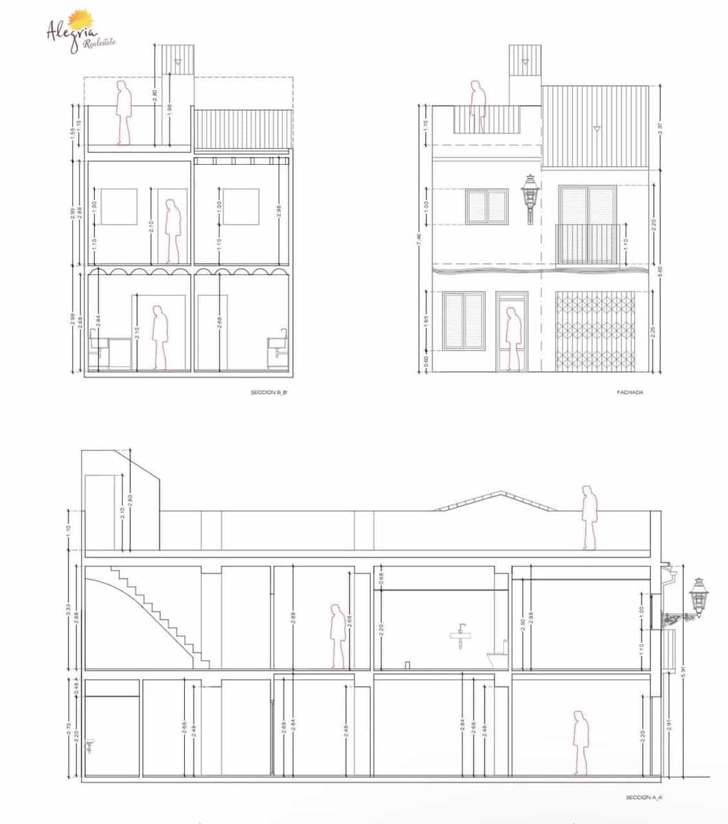 Adosado de 4 habitaciones en Sueca en venta - 300.000 € (Ref: 9629972)
