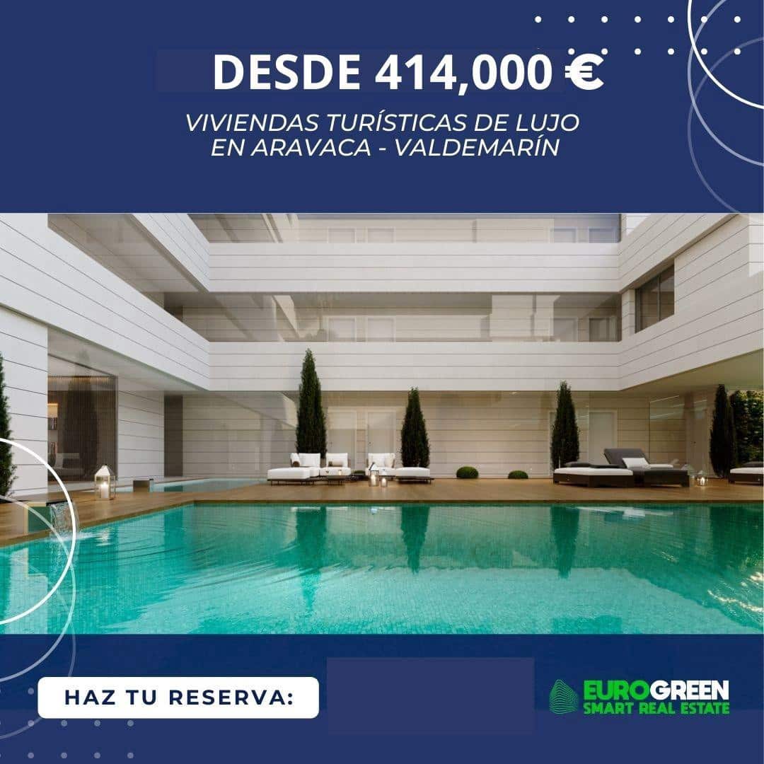 1 sypialnia Mieszkanie na sprzedaż w Miasto Madryt z basenem - 414 000 € (Ref: 9701631)