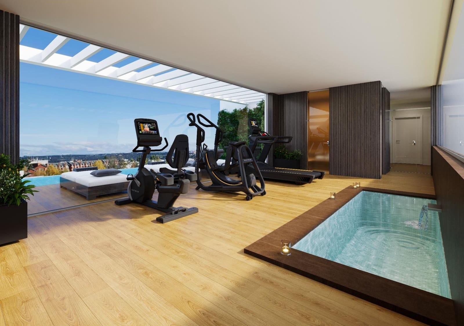 1 bedroom Flat for sale in Madrid city with pool - € 414,000 (Ref: 9701631)