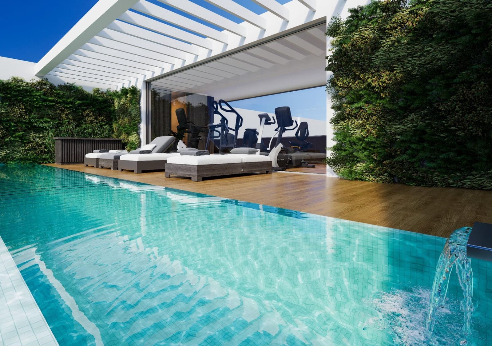 1 bedroom Flat for sale in Madrid city with pool - € 414,000 (Ref: 9701631)