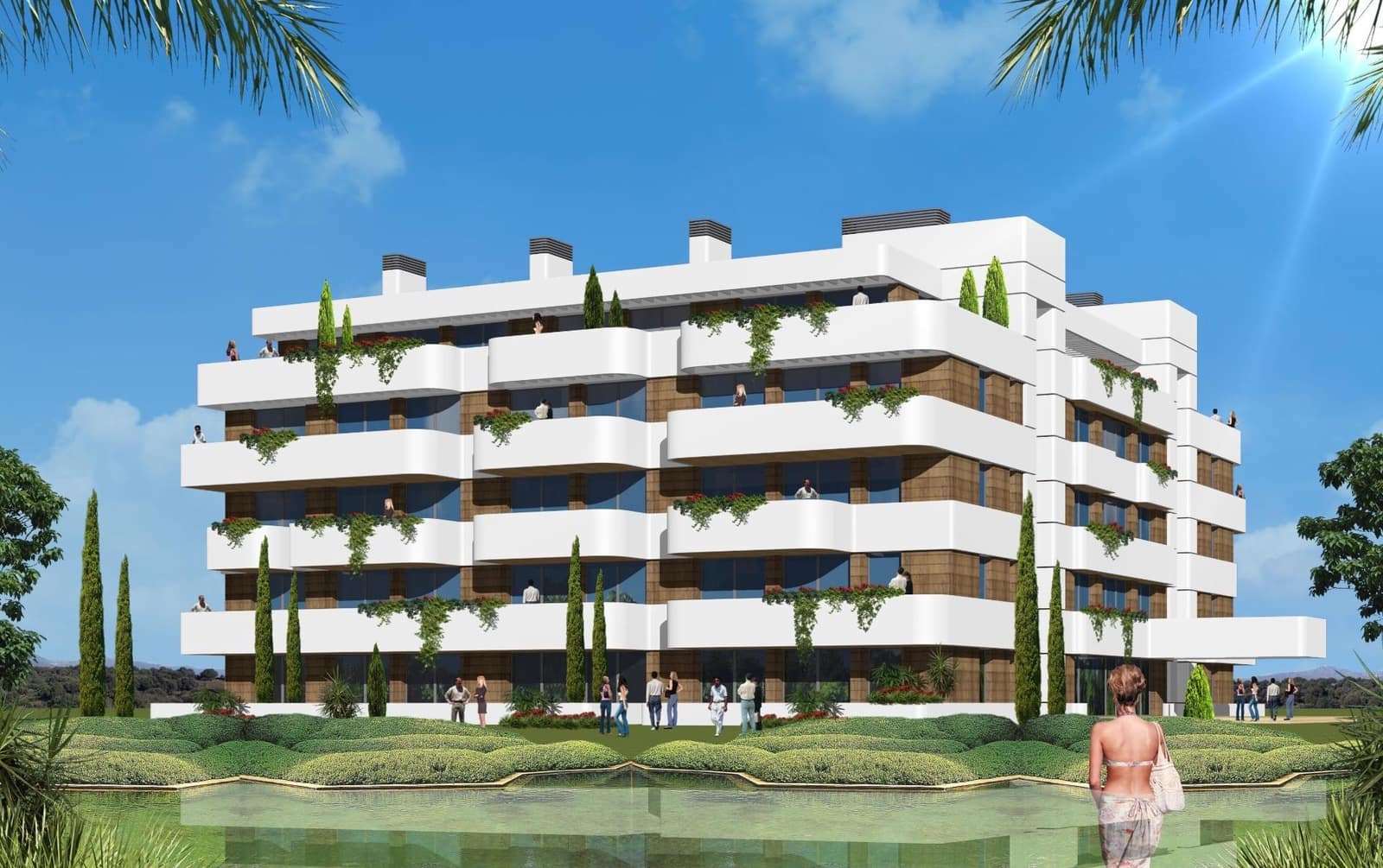 1 sypialnia Mieszkanie na sprzedaż w Miasto Madryt z basenem garażem - 476 225 € (Ref: 9701631)