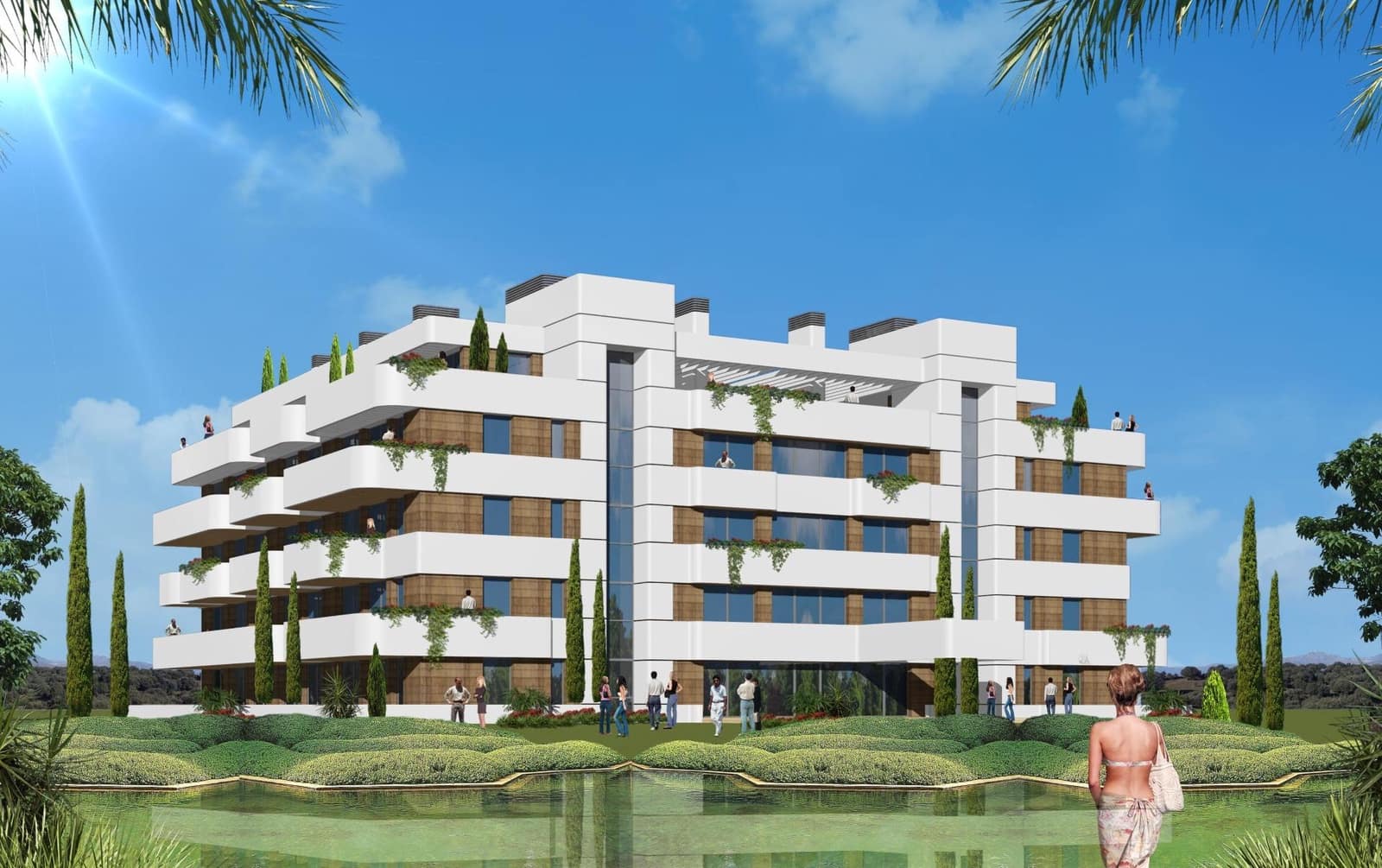 1 sypialnia Mieszkanie na sprzedaż w Miasto Madryt z basenem garażem - 476 225 € (Ref: 9701631)