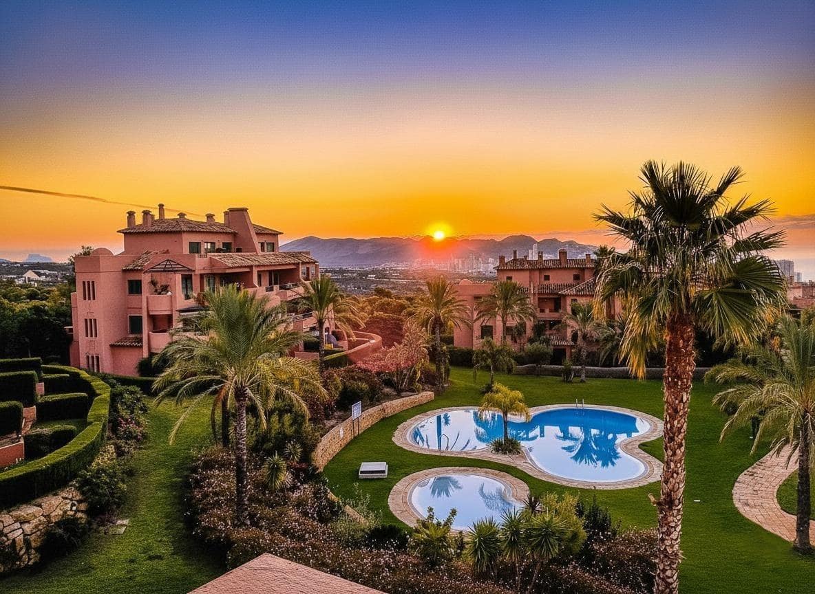 3 chambre Penthouse à vendre à Finestrat avec piscine garage - 465 000 € (Ref: 9711972)