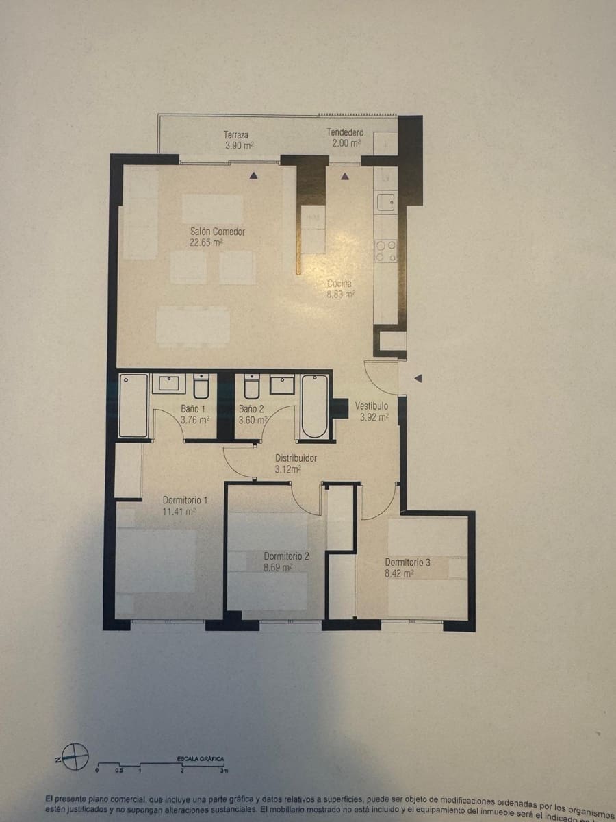 3 quarto Apartamento para venda em Alicante cidade com garagem - 387 000 € (Ref: 9755677)